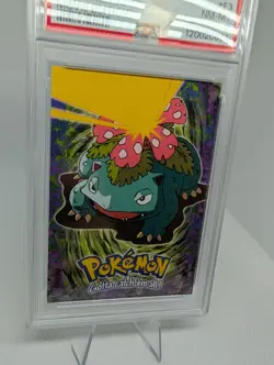 1999 Topps Pokemon Movie VENUSAUR #3 E3 Non-Holo PSA 8 NM - MT Graded Tcg Card - Image 2