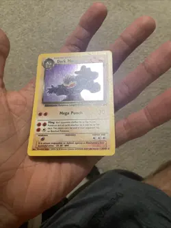 Pokemon Dark Machamp Holo Rare TCG Vintage Card 10/82 LP Condition - Image 4