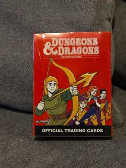 DUNGEONS AND DRAGONS WAX PACK TRADING CARDS - ANIMATED SERIES (FACTORY SEALED) - Image 1