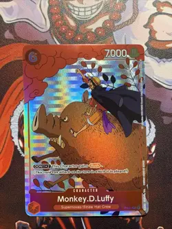 Monkey.D.Luffy (Gift Collection 2023) P-001 One Piece Promotion Cards Foil - Image 1