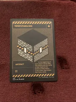 FOIL Teferi's Puzzle Box MTG SLD 368 Rare NM Secret Lair Drop MSCHF UNPlayed - Image 1