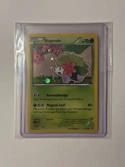 SHAYMIN XY188 HOLO PROMO BLACK STAR POKEMON CARD - NEAR MINT/LP! - Image 1
