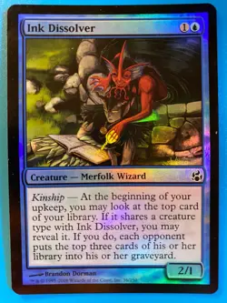 MTG 1x FOIL Ink Dissolver Morningtide Pauper Magic the Gathering Card x1 LP - Image 1