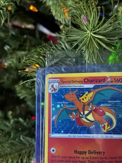 Special Delivery Charizard Pokemon Center Promo Card Holo (SWSH075) - SEALED - Image 4