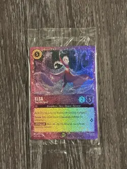 Disney Lorcana Elsa The Fifth Spirit 6/P3 [Glitter Foil] Sealed Promo Card - Image 3