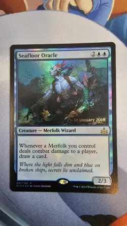 Seafloor Oracle Prerelease Cards Foil # 51 - Image 1