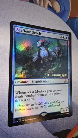 Seafloor Oracle Prerelease Cards Foil # 51 - Image 2