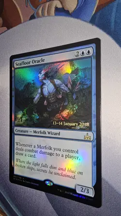 Seafloor Oracle Prerelease Cards Foil # 51 - Image 3