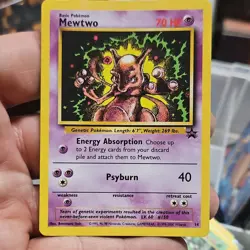 Pokemon Wotc Promo Mewtwo Promo Card 14/53 English 2000 Regular Basic 70 HP - Image 1
