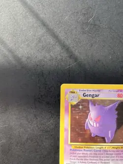 Pokemon TCG Gengar Fossil Holo Rare Unlimited Card 5/62 - Image 5