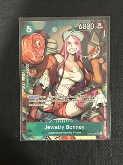 Jewelry Bonney OP07-026 Alt Art 500 Years in the Future One Piece Card Game - Image 1