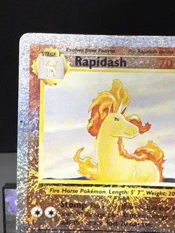 Pokemon Card Rapidash 60/110 Legendary Collection Set Reverse Holo Played - Image 3