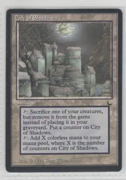 City of Shadows The Dark Regular LP ACTUAL CARD - US SELLER - Image 1