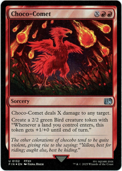 Choco-Comet (Foil) - 0132 - Final Fantasy - MTG - NM/M - Image 1