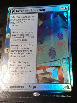 Inventive Iteration FOIL , Kamigawa Neon Dynasty , NM , MTG, FREE SHIPPING - Image 2