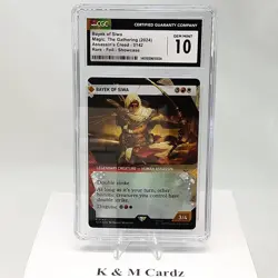 MTG - Assassin's Creed - Bayek Of Siwa - Foil - Showcase - Graded CGC 10 - Image 1