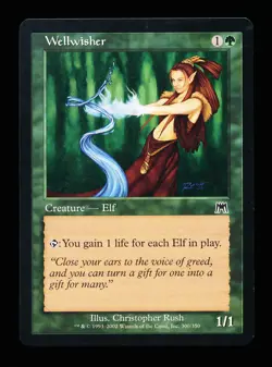* * 1x Wellwisher x1 * * Onslaught MTG NM Near Mint - Image 1