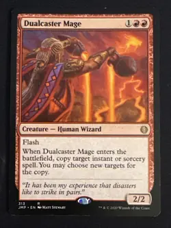 1x Dualcaster Mage (313) Jumpstart LP MTG Magic the Gathering x1 MKE - Image 1