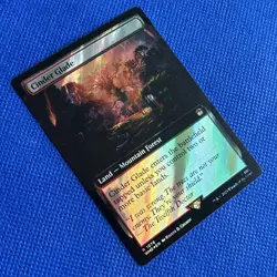MTG Cinder Glade [Extended Art-Surge Foil] Doctor Who #1076 NM/Unplayed - Image 2