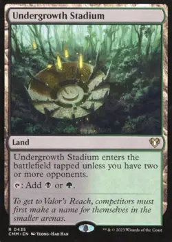 Undergrowth Stadium MTG Commander Masters 435 - Image 1