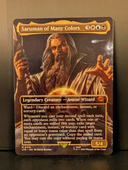 Lord of the Rings SARUMAN OF MANY COLORS (Lightly Played, Great Condition) - Image 1