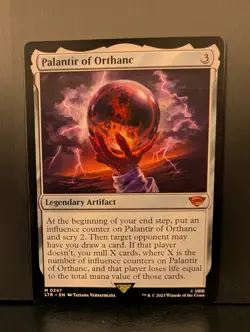 Lord of the Rings PALANTIR OF ORTHANC (Lightly Played, Excellent Condition, NM) - Image 1
