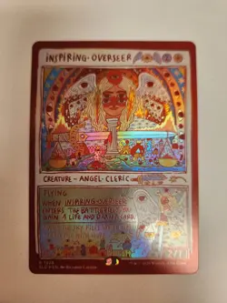 Inspiring Overseer - MTG Magic The Gathering SLD Secret Lair Foil - Near Mint NM - Image 1