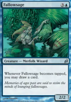 1 x Fallowsage - Foil - Lorwyn - Light Play - MTG - Image 1