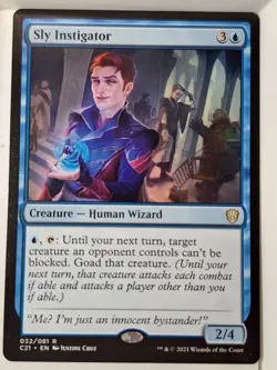 Sly Instigator - Commander: 2021 - Magic the Gathering MTG Nice! - Image 1