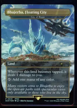 Bhujerba, Floating City of Brass FOIL Champion Promo MTG: Final Fantasy - NM+ - Image 1