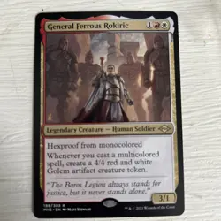 MTG General Ferrous Rokiric Modern Horizons 2 198/303 Regular Rare LP - Image 1
