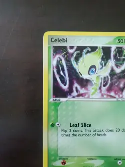 Pokemon Celebi Black Star Promo 029 Holo Rare - Image 3