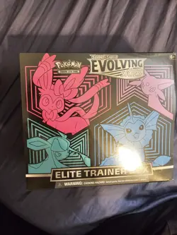 Pokemon TCG Sword and Shield Evolving Skies Elite Trainer Box ETB Factory Sealed - Image 2