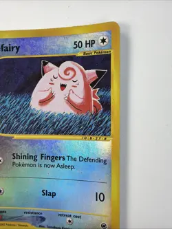Clefairy 101/165 Reverse Holo LP Expedition Pokemon Rare Vintage - Image 5