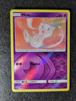 Pokemon - Hidden Fates - Mew 32/68 Reverse Holo - Image 1