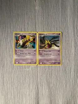 Pokemon TCG Giratina 27/127 And 28/127 Non-Holo Rares Platinum LP - Image 1