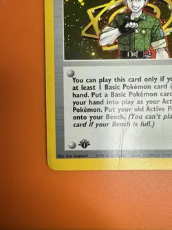 Pokemon TCG Lt. Surge 017/132 Gym Heroes Holo 1st Edition HP Free Shipping! - Image 3