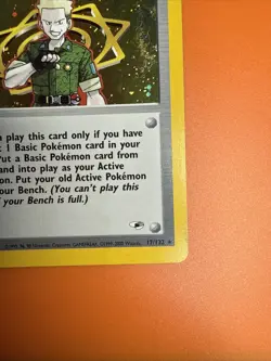 Pokemon TCG Lt. Surge 017/132 Gym Heroes Holo 1st Edition HP Free Shipping! - Image 4