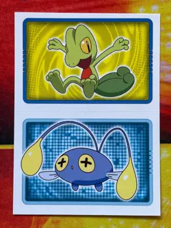 Pokemon Merlin Topps Ultimate Stickers 2005 Chinchou #170 Treecko #P3 - Image 1