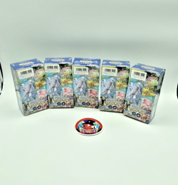 Lot of 5 - Pokemon TCG Go Japanese Booster Boxes s10b SEALED NO RESERVE! - Image 1