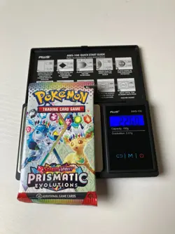 22.60g Prismatic Evolutions Pokemon Booster Pack New Sealed - Image 1