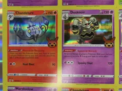 2023 Pokemon Halloween Trick or Trade BOOster English Foil Uncut Sheet (h) - Image 2