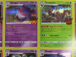 2023 Pokemon Halloween Trick or Trade BOOster English Foil Uncut Sheet (h) - Image 3