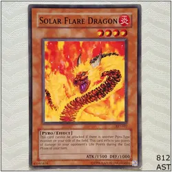 Solar Flare Dragon - AST-032 - Common Unlimited Yugioh - Image 1