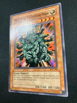 Manju of the Ten Thousand Hands - IOC-088 - Common - Unlimited - LP - Original - Image 2