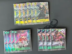 One Piece 14 Card Sealed Promo Lot OP Illustration Box 3 & 4 Zoro Mihawk Perona - Image 1