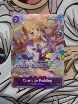 CHARLOTTE PUDDING One Piece TCG PRB02-010 Alt Art SR The Best Vol.2 NM English - Image 1