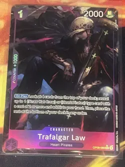 Trafalgar Law (Alt Art) R Emperors in the New World OP09-069 - Image 1