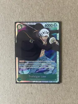 2022 One Piece Romance Dawn Trafalgar Law OP01-047 SR Pre Errata 🤯 - Image 1