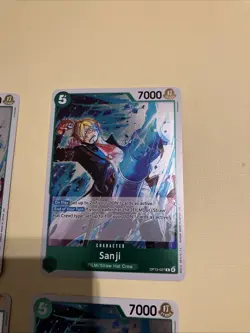 4x One Piece TCG Sanji OP13-027 - Rare Foil - English - Playset - NM/M - Image 3